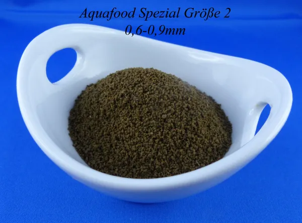 Aquafood Spezial Größe 2 Granulatfutter für Zwergbuntbarsche und Barben Aquafood Spezial Größe 2 Granulatfutter für Zwergbuntbarsche und Barben